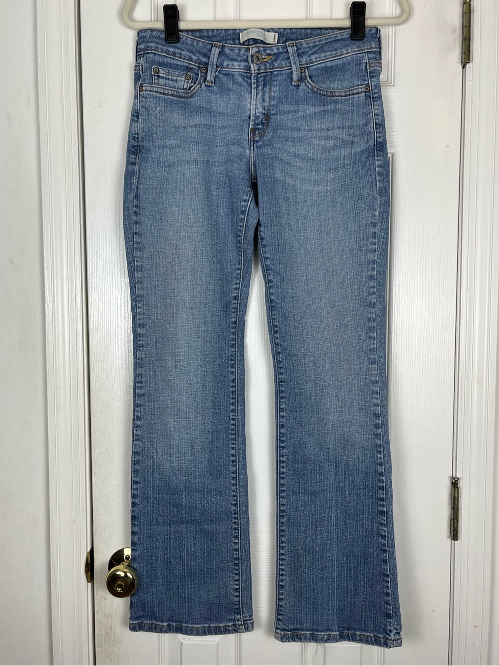 Levi’s Y2K Low Bootcut 545 Jeans Sz 4M Flap Back Pockets 2000’s